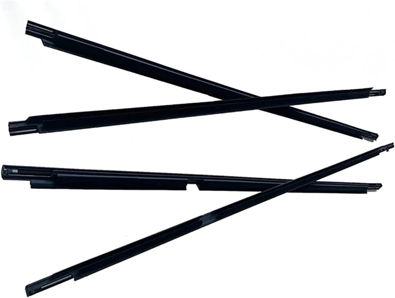 新品トヨタ ランクル 100 フロント ガラス モール 左右 モールディング