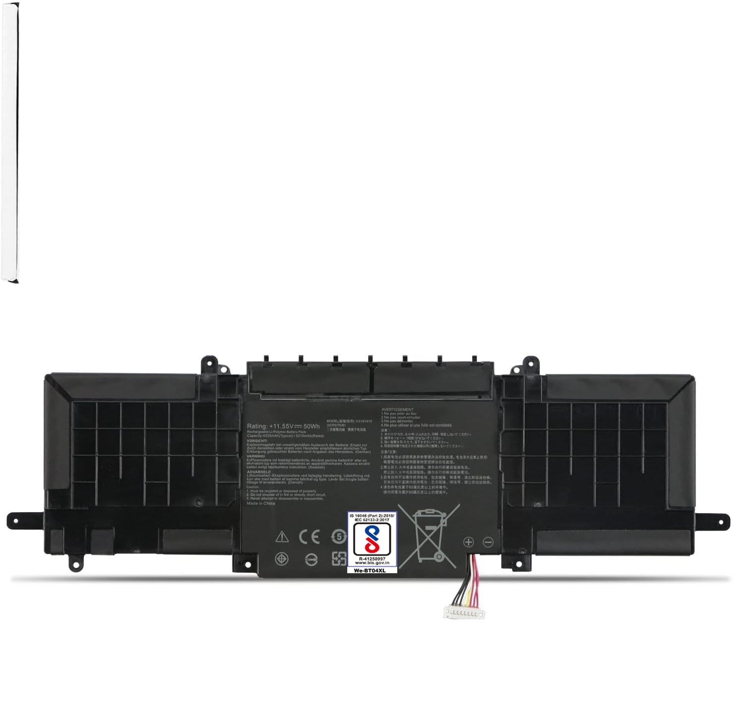 Batería Para Portátil ASUS C31N1815 Para Zenbook 13 UX333 UX333F (50 Wh