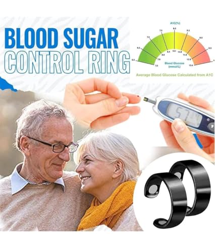 Image of Acupressure Diabetic Care Sugar Controller 2 Hand Pressure Point Clip Magnetic Power Clip With Magnetic Finger Ring