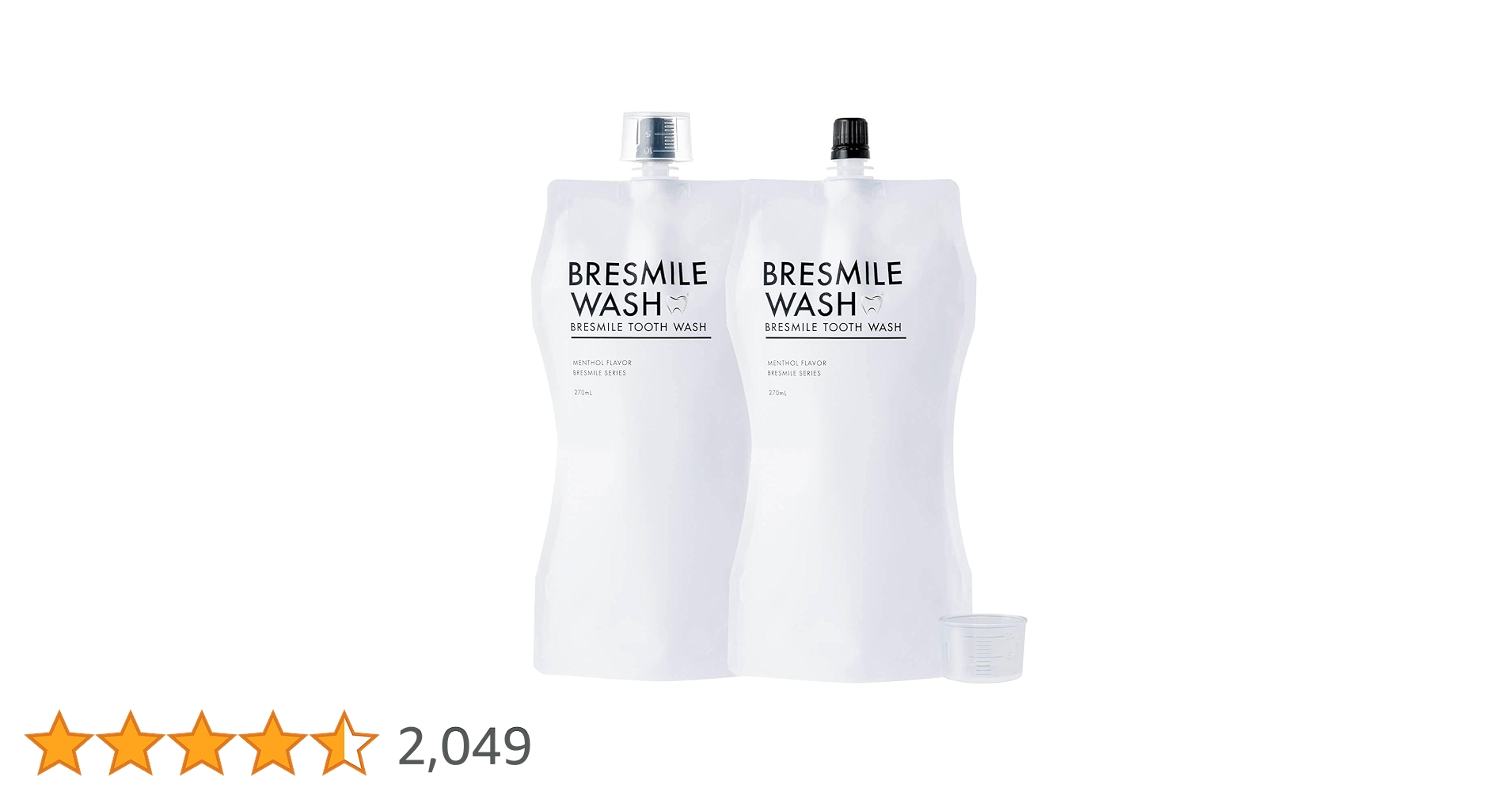 Amazon | 【汚れが見える マウスウォッシュ 】 ブレスマイル（BRESMILE