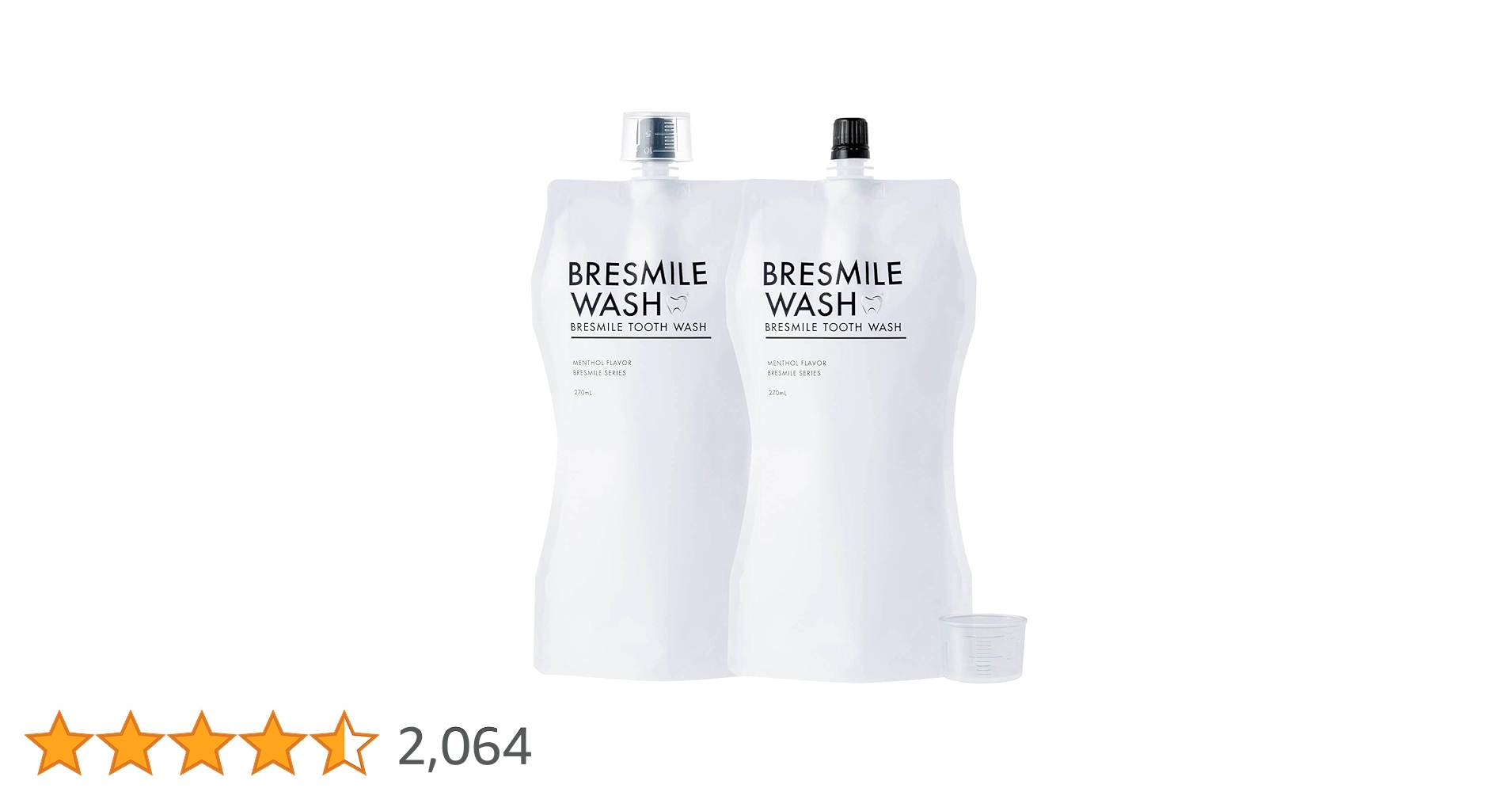 ブレスマイルウォッシュ　12個セット Amazon | 【汚れが見える マウスウォッシュ 】 ブレスマイル（BRESMILE