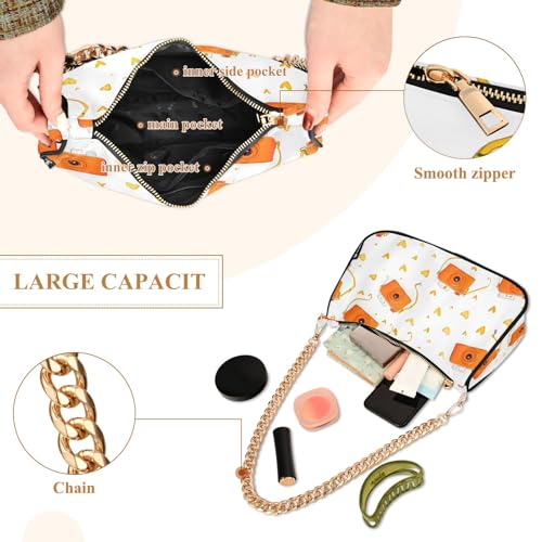 Clutch Shoulder Bags Tote Evening Purse Handbags for Women Camera Hobo Bags with Zipper Closure4