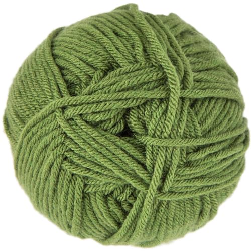 Image of Hobby Lobby Yarn Bee Soft & Sleek Yarn, 305 Kale, Set of 2 | 4 Medium Weight, 100% Low Pill Acrylic, 232 Yards Per Skein