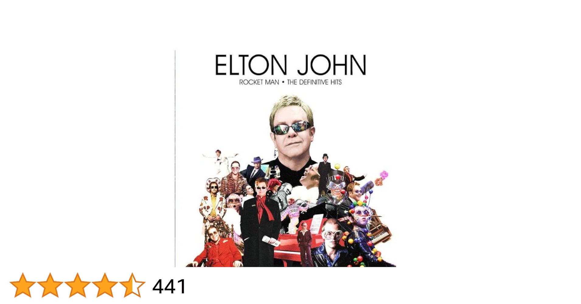 tap13 タテオシアン ロケットマン シルバー×ブルー エルトン・ジョンコラボ Amazon.co.jp: Rocket Man by Elton John: ミュージック
