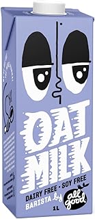 All Good Barista Vegan, GMO-Free, Sugar-Free Oat Milk (1L)