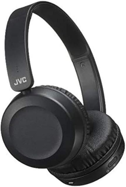 JVC Wireless Bluetooth Foldable Deep Bass On Ear Lightweight HA-S31BT Headphones, Black