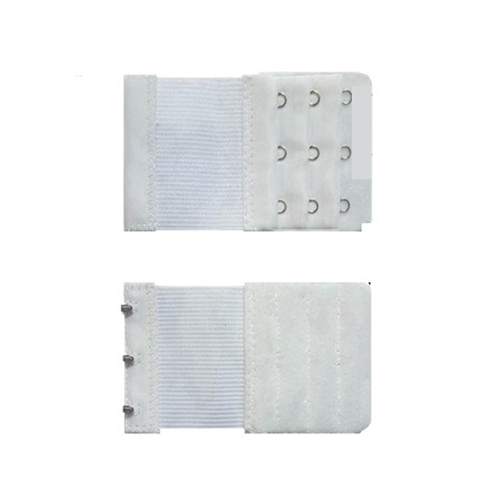 Extensor de Sujetador, 1 Pieza, 2 Filas, 3, 4 Ganchos, Correa extensora, cinturón extensión Alargado Ajustable for Mujer