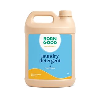 Born Good Plant Based Japanese Cypress Fragrance Laundry Detergent, Biodegradable, Non-Toxic And Eco-Friendly - 3 Ltr (Pack of 1)