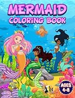 Mermaid Coloring Book B0CHKTDZL7 Book Cover
