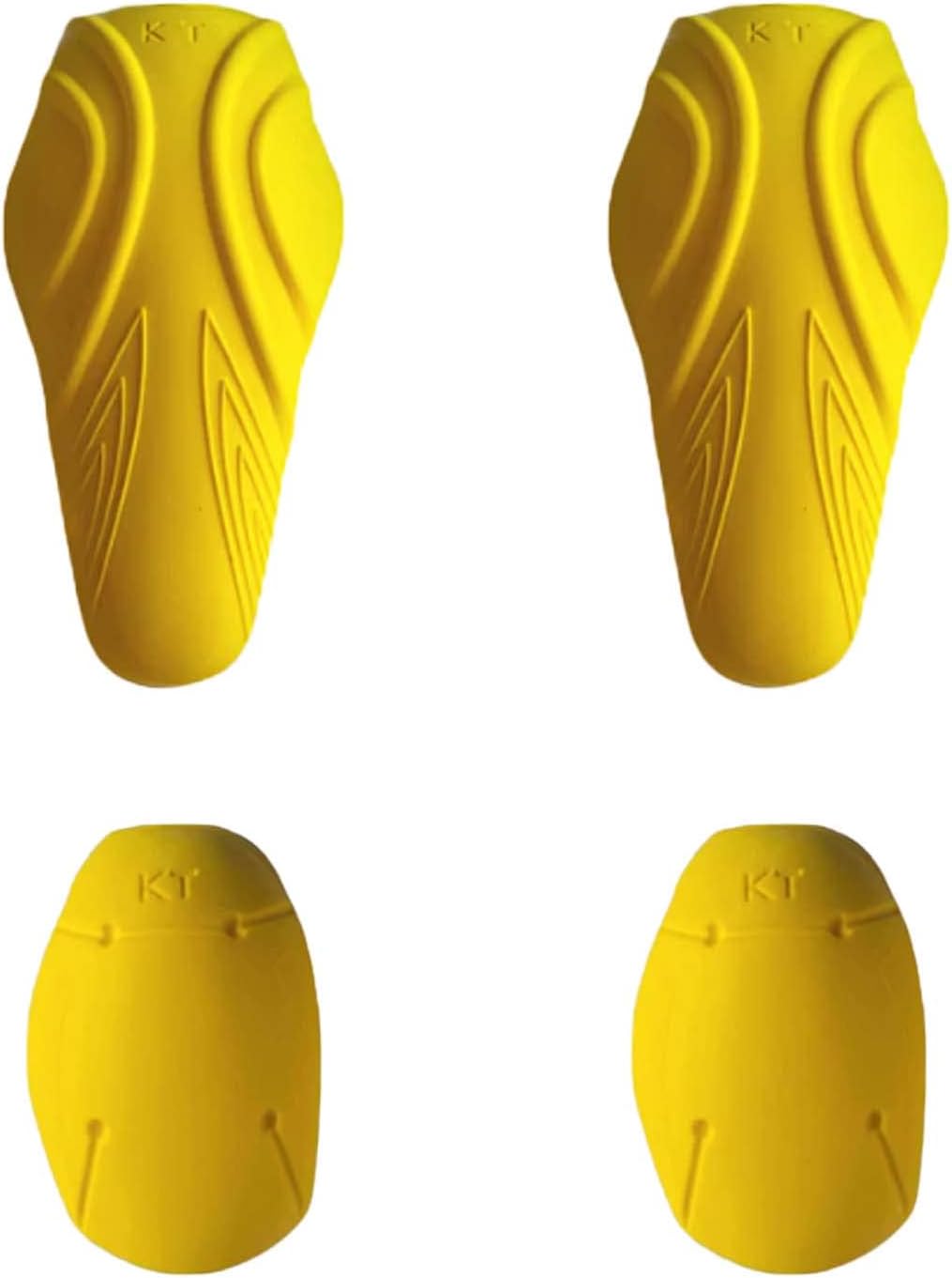 4PC CE Level 2 Elbow and Shoulder Certified Armor Pads Set, Level 2 Approved Men’s Biker Shoulder, and Elbows Protector for Motorcycle Jackets and Pants.