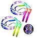 ANBET Ensemble de 2 Cordes à Sauter Del, Longueur Ajustable et Trois Modes de lumière Corde à Sauter pour Enfant, Light Show, Fitness