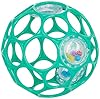 Bright Starts Oball Easy-Grasp Rattle BPA-Free Infant Toy in Teal, Age Newborn and up, 4 Inches #3