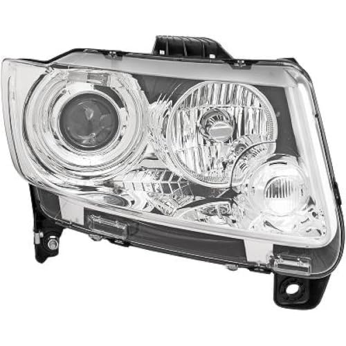 Phare avant droit H9 pour Jeep Compass 2011-2013 réparer un éclairage halogène terni