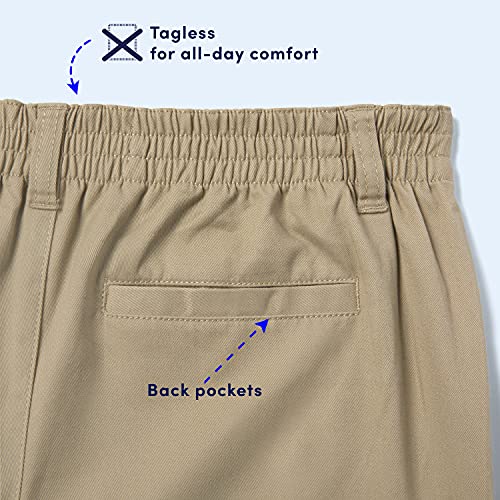 French Toast Boys Pull-On Relaxed Fit (Standard & Husky) School Uniform Pants, Navy, 18 Us #TOP4