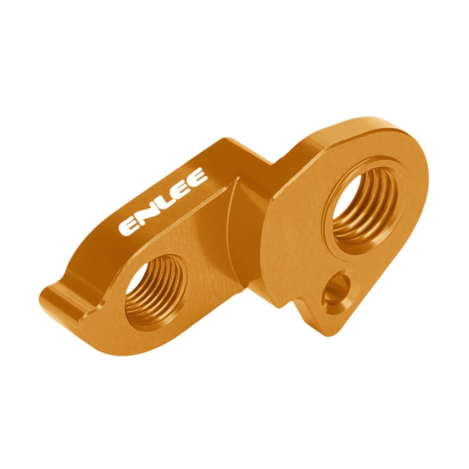Bike Rear Derailleur Hanger Extender Adapter High Performance Aluminum Alloy Gold | Sporting Goods | Cycling | Bicycle Components & Parts | Derailleurs (Rear)