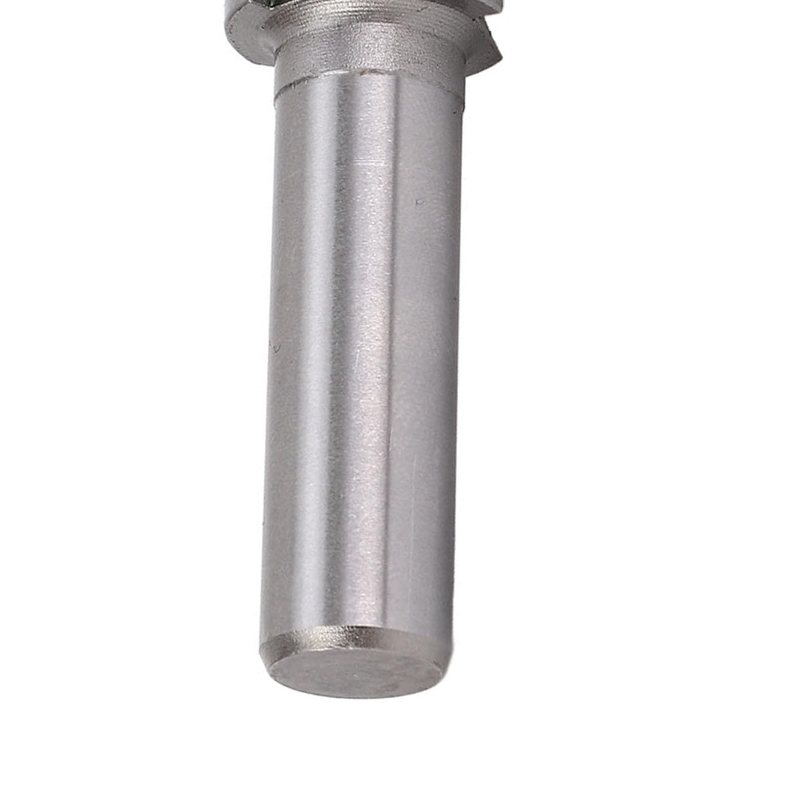 Fresa a gambo da 1/2 pollice, fresa a 3 flauti in carburo con curvatura ad integrata per la lavorazione del legno, raggio R30 con profondità di taglio da 16 a 30 mm, adatta a