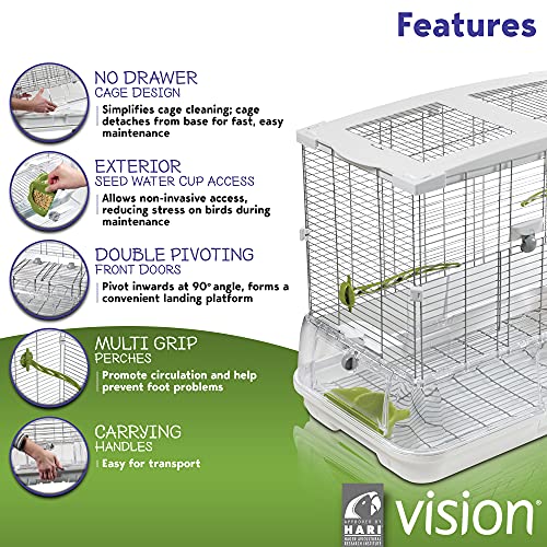 Vision Bird Cage Model M01, Medium by Vision - Image 2