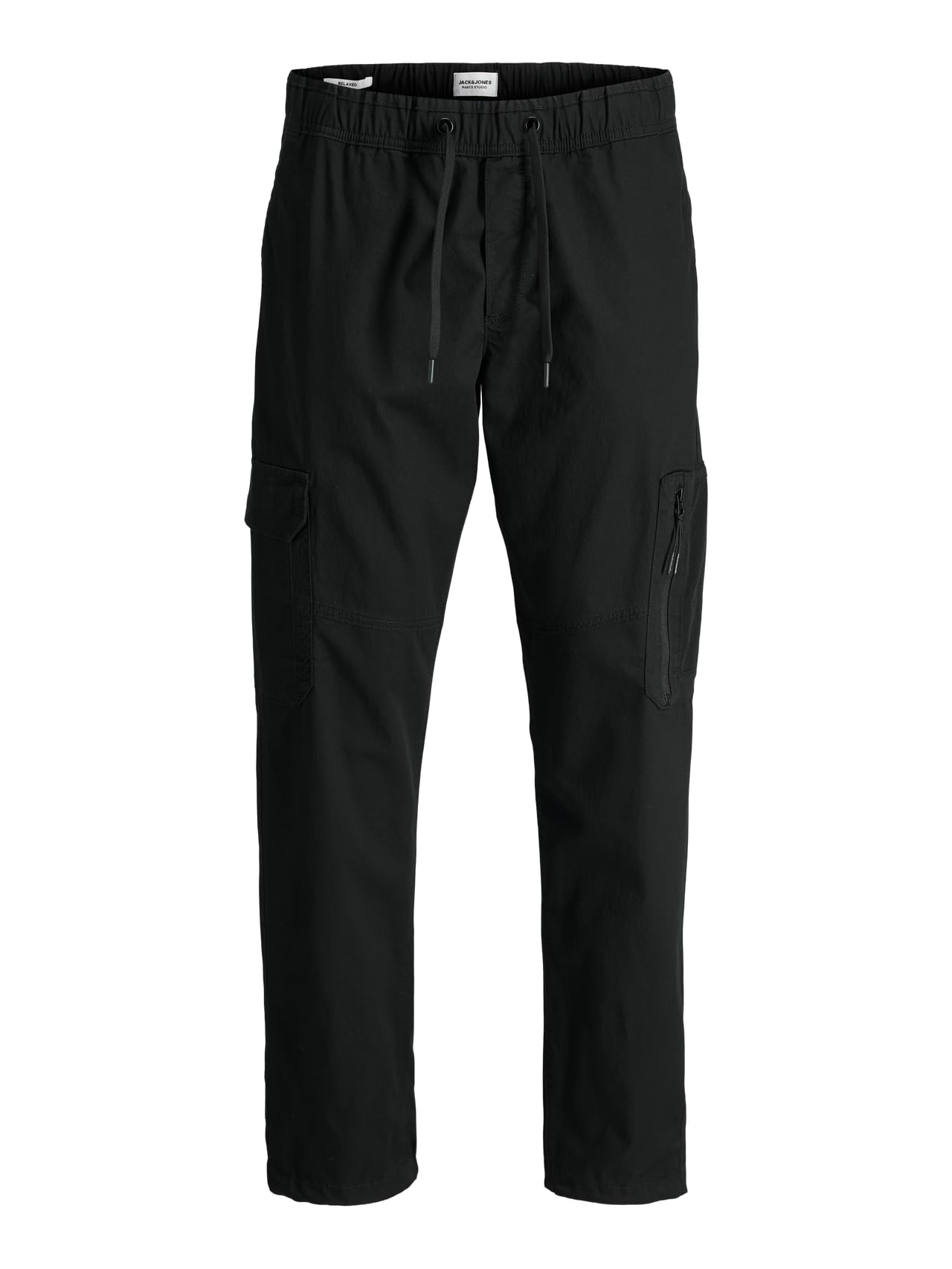 JACK & JONES Jpstkane River Tech Cargo Jogger Sn, Black, M