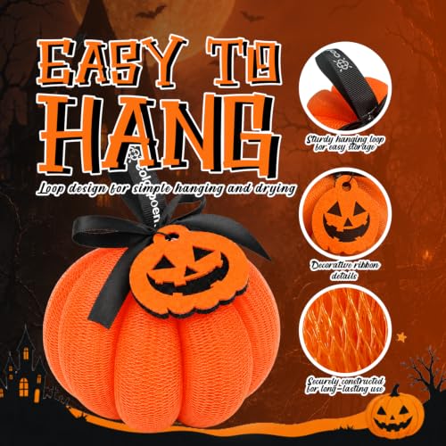 3-Pack Halloween Shower Loofah Set DROPS TO - image 5