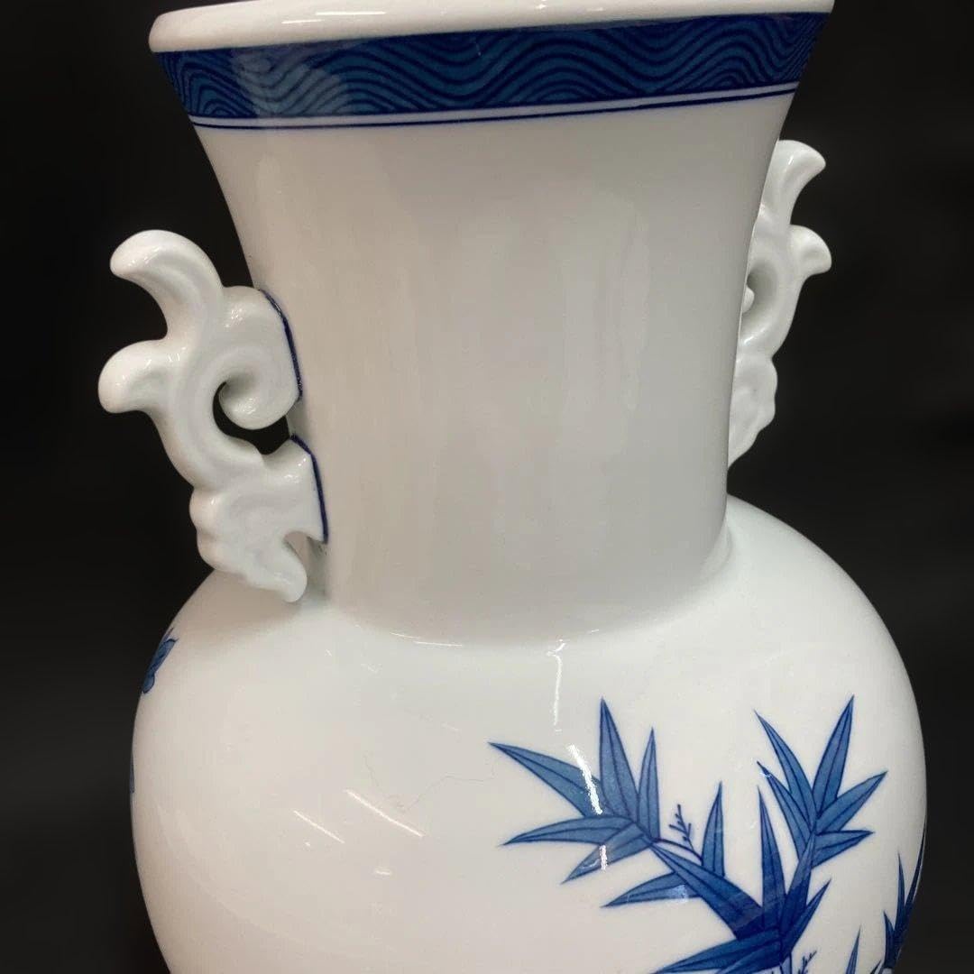 Amazon｜錦鍋島焼 魯山 花瓶 高さ約28cm｜花立・華瓶 オンライン通販