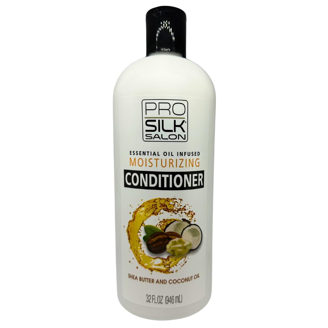 Pro Silk Salon Mosturizing Conditioner, 2 Pound (Pack of 1), White