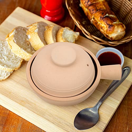 Cabilock Caçarola de Cerâmica Com Alça de Sopa Potenciômetro de Barro Potenciômetro Chinês Panela de