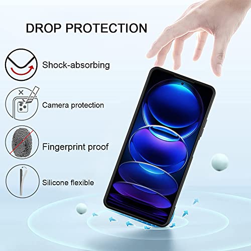 Abuenora Cover per Xiaomi Redmi Note 12 PRO 5G, [2...