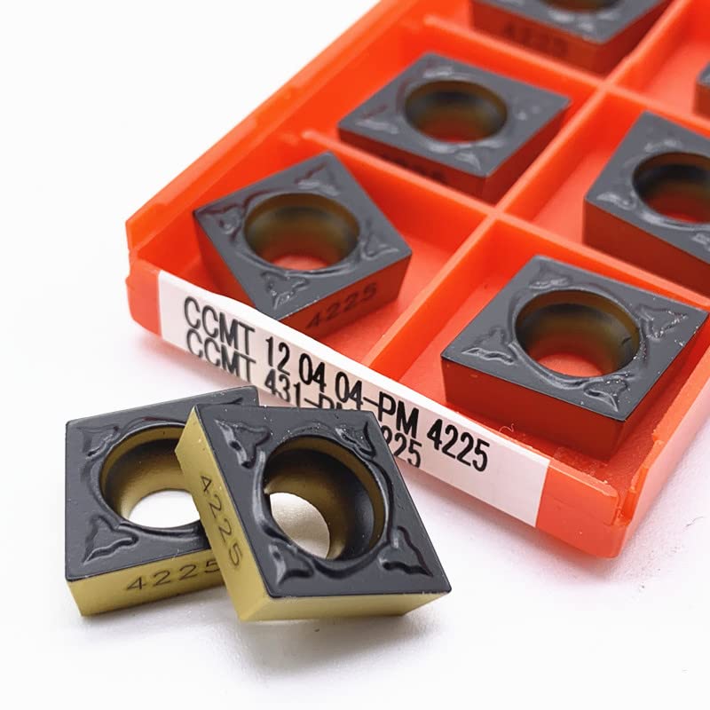 10 piezas CCMT120404 y CCMT120408 herramienta torneado interna miniatura 4