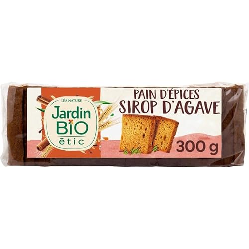 JARDIN BIO ÉTIC PAIN D'ÉPICE AU SIROP D'AGAVE 300G - JARDIN BIO ETIC - LOT DE 4 - Offre Special