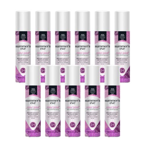 Summer's Eve Freshening Spray, Island Splash, 2 oz. (Pack of 11)