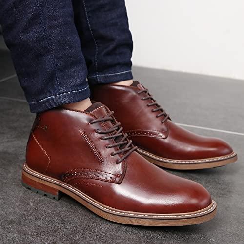Image of Arkbird Men's Chukka Boots Genuine Leather Ankle Boot for Men Classic Casual Oxford Style Footwear