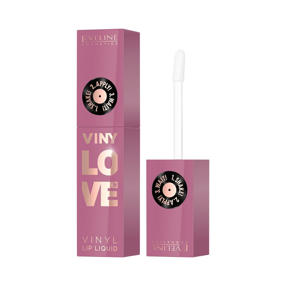 Eveline Cosmetics Weiß Vinylove Langanhaltender Flüssiger Lippenstift Mit Vinyl-Effekt