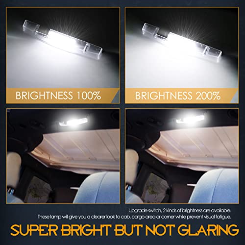 Nirider Utv Interior Light Universal Roll Bar Mount Led Light Utility Roll Cage Light Courtesy Light Interior Dome Light For Utv Accessories Atv Polaris Rzr Can Am Truck Car Off Road Vehicle 2Pcs #TOP5