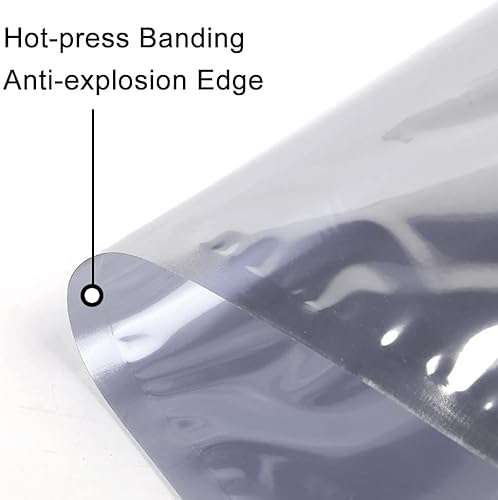 Miniatura 4 de 10 bolsas antiestáticas con parte superior abierta de 15.75 x 19.69 pulgadas, extra grande, bolsa de blindaje ESD con calcomanías sin estática para