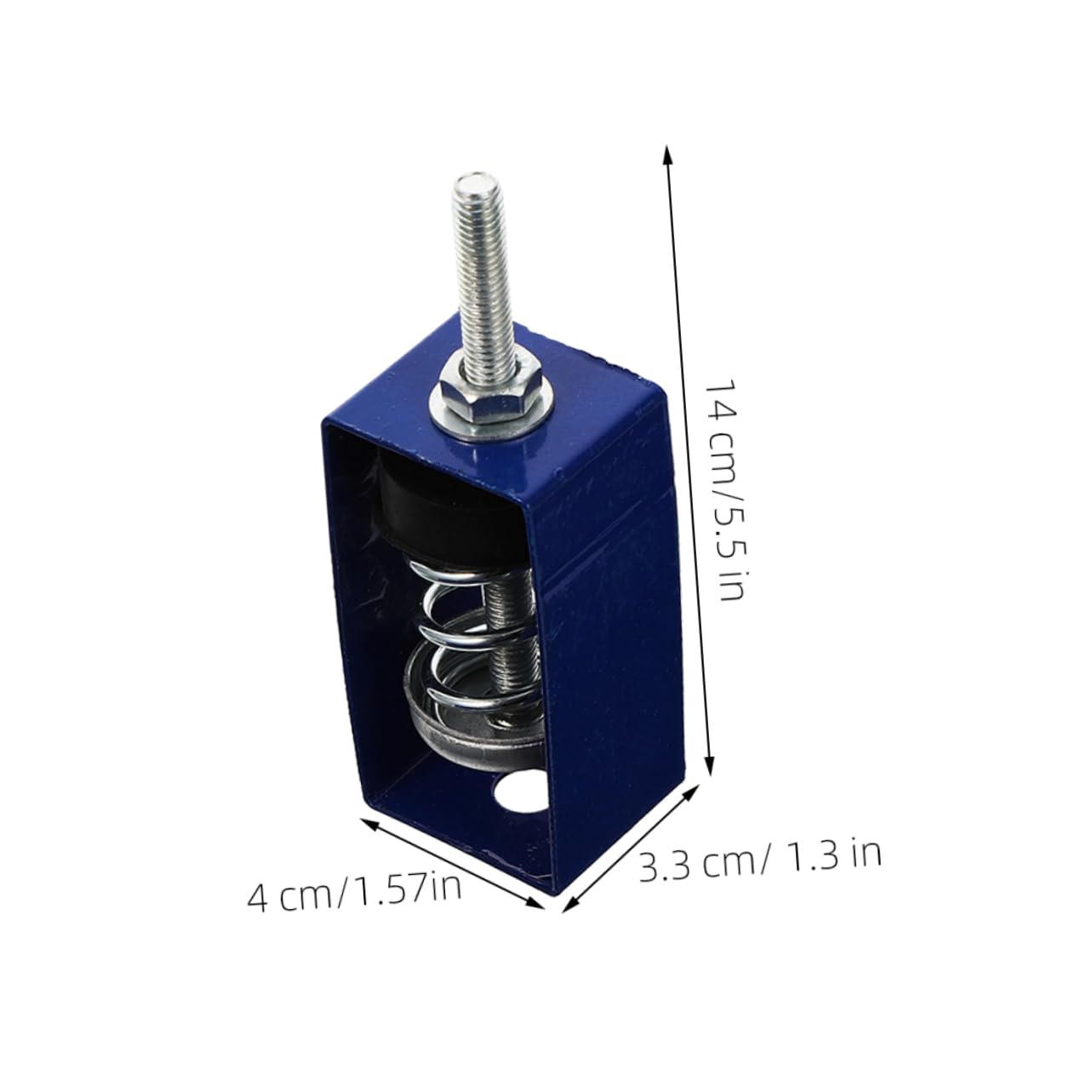 PRETYZOOM 2pcs Fan Coil Shock Absorber Indoor Ceiling Isolator for Home Vibration Isolator Useful Vibration Isolator Spring Hanger Vibration Isolator Damping Hanger for Rubber Blue