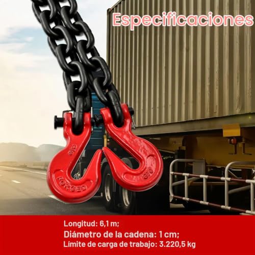 Cadena gruesa para portón 15 Imagen adicional