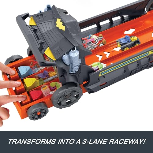 Hot Wheels Vehículo y Pista Batman Escape RacerVerse miniatura 4