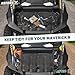 POKIAUTO 13.5L Rear Side Bed Cargo Boxes for Can-Am Maverick R, Waterproof Poly Cargo Storage Boxes Tool Bin Organizer for Can Am Maverick R X RS 2024+ Accessories, Replace #715007372, 2PCS