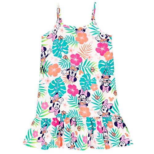 Disney Mickey Mouse Minnie Mouse Girls Sleeveless Dress Toddler to Big Kid