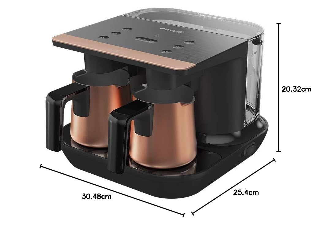 Arcelik TKM 9961 B Telve Automatische Türkische Kaffemaschine NEUES Modell