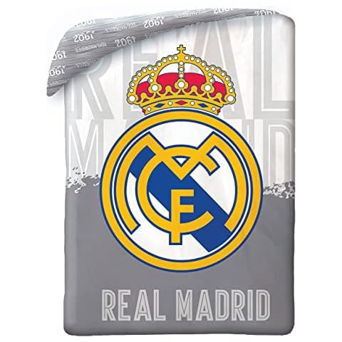 10XDIEZ Colcha de Verano Estampado Infantil - Real Madrid Cover