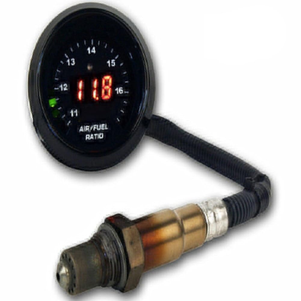 1Kit de Jauge de Rapport Air/Carburant à Bande AFR Capteur D'Oxygène 0258017025 Kit de Jauge de Rapport Air/Carburant à Bande