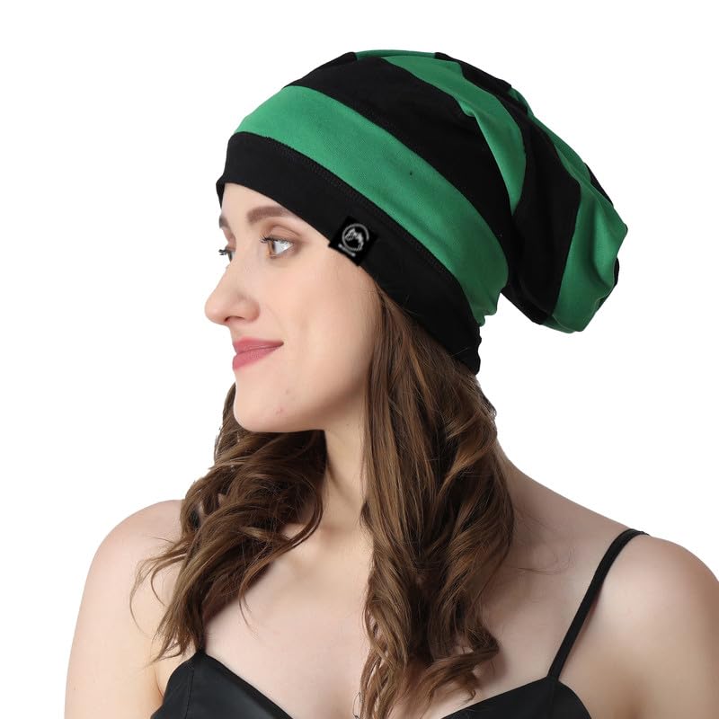 Deliciously Soft Daily Cotton Slouchy Beanie Hip-Hop Soft Lightweight Running Beanie Adult Dwarf Hats Chemo Cap for Men Women-image-24