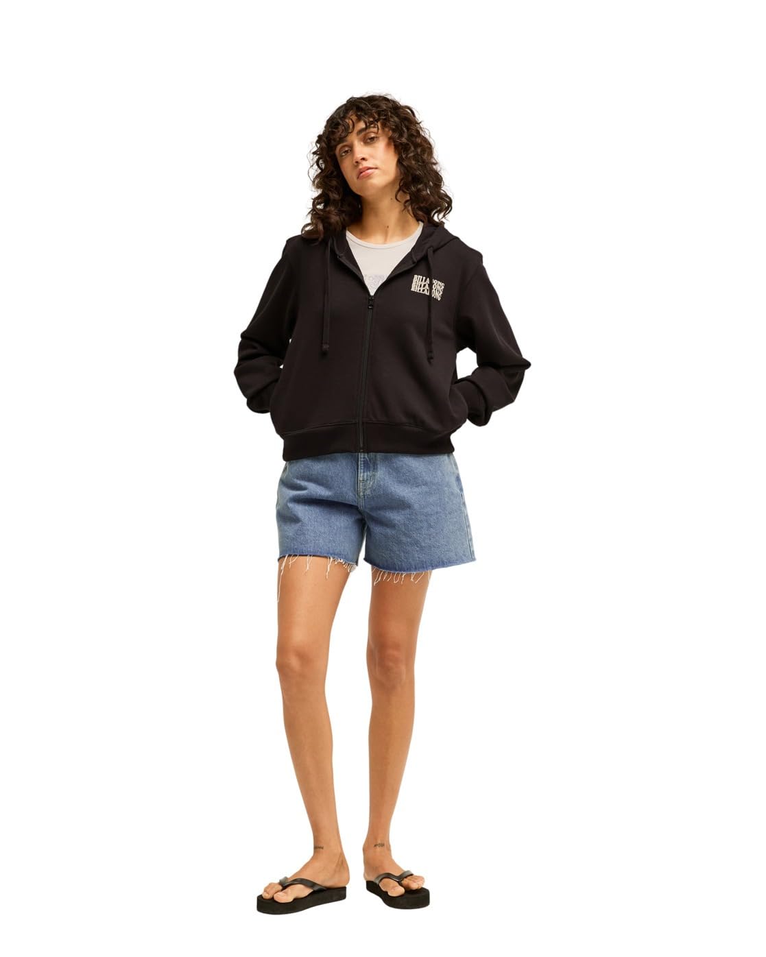 Billabong Zip Family Hoodie Suéter cárdigan Mujer (Pack de 1)