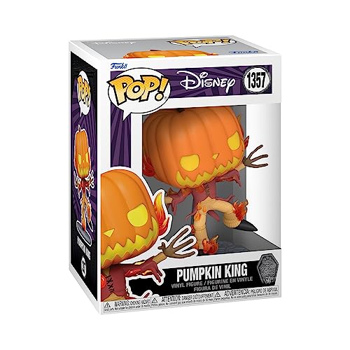 Funko Pop! Disney: The Nightmare Before Christmas 30th - Pum Paquete In Kingpkin King - Figura de Vinilo Coleccionable - Idea de Regalo- Mercancia Oficial - Juguetes para Niños y Adultos