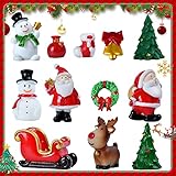 【DIY Weihnachtsgeschenke】: Weihnachtsmikrolandschaft ist sehr leicht, kann die Fantasie der Kinder anregen, die praktischen Fähigkeiten der Kinder verbessern, sehr geeignet für Sie, um mit Ihren Kindern überraschende Weihnachtsgeschenke zu machen