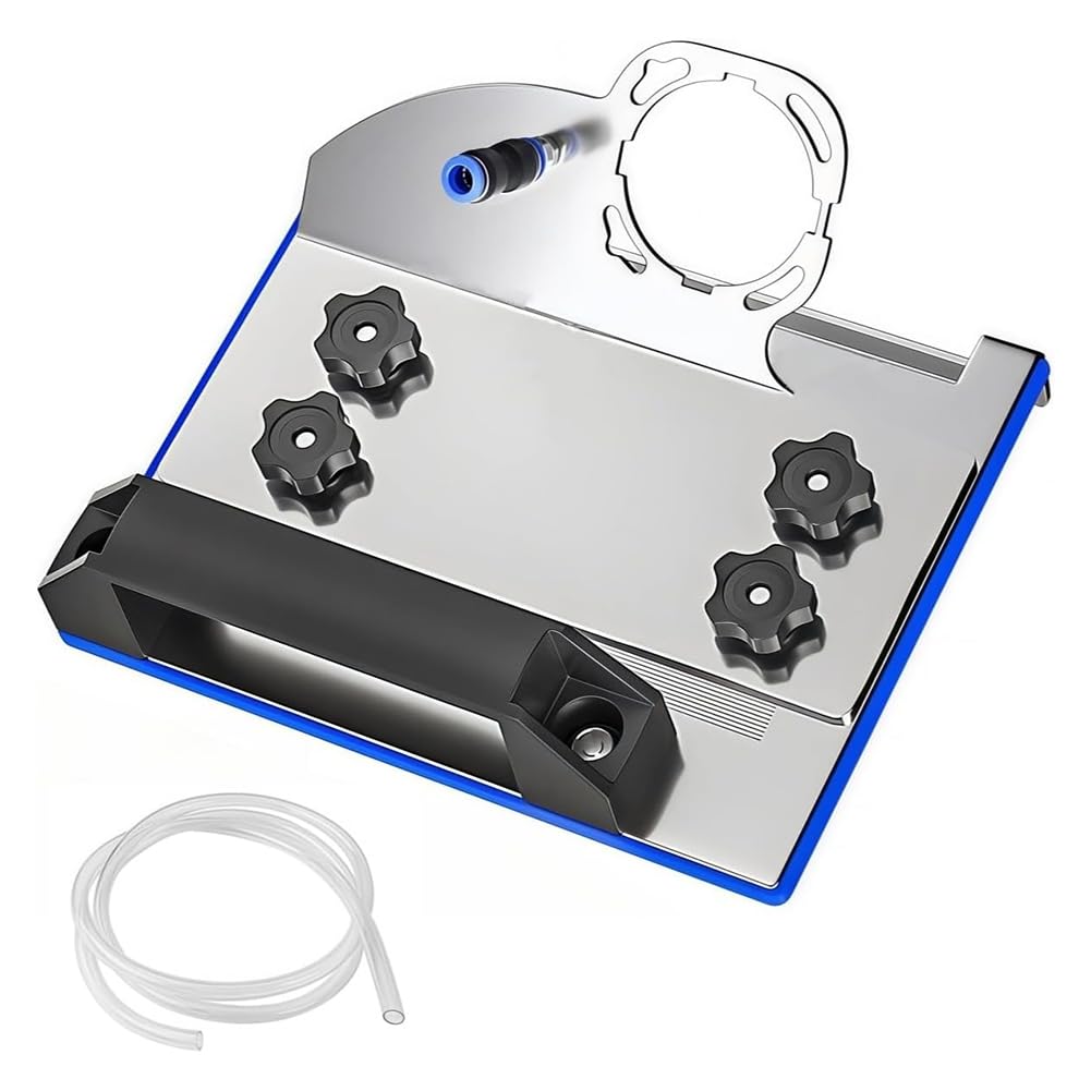 Ehwisbe Ceramic Tile Cutter 45 Degree Chamfering Tool Angle Grinder Attachment Stand With 1 Meter Water Pipe For The Professional