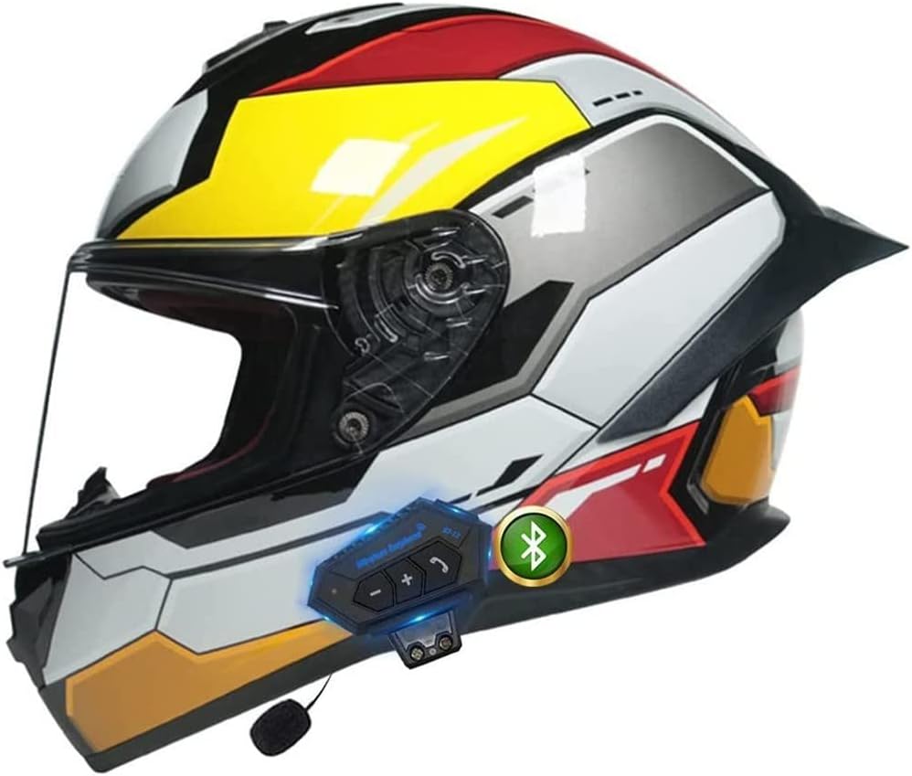 Motorbike Crash Bluetooth Modular Helmet DOT/ECE Approved