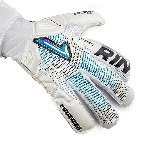 Gant de gardien de but blanc Rinat Stellar II Alpha pour les entraînements
