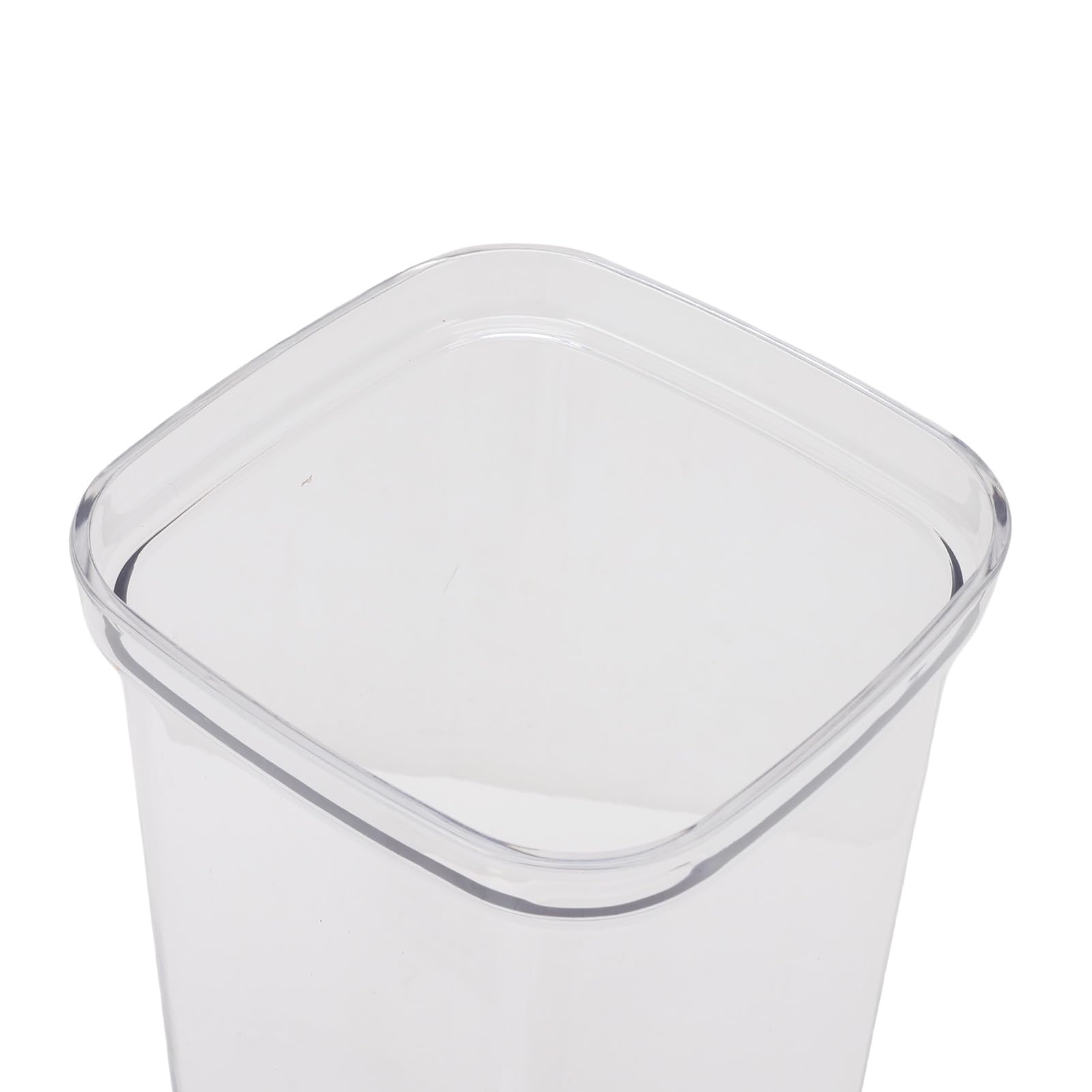 Zestaw Pojemników Do Przechowywania zbóż Plastikowe, Przezroczyste, Hermetyczne Pojemniki na żywność z pokrywką 6 lub 8 opakowań Uniwersalne Kanistry na Zboże mąkę ryżową Cukier Orzechy